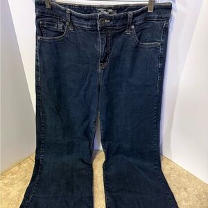Torrid Dark Blue Flare Jeans